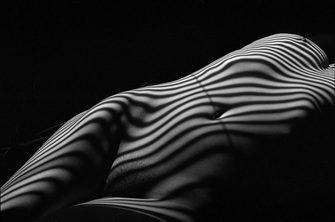 Lucien Clergue, Nu zébré (New York 2013), 2013, &copy; VG Bild-Kunst, Bonn