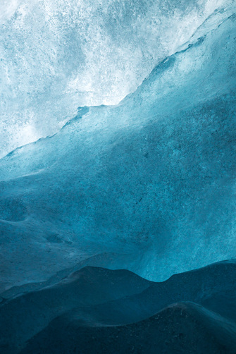 Thomas Wrede, Rhonegletscher_inside #14, 2019, &copy; Thomas Wrede + VG Bild Kunst, Bonn
