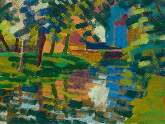 Auguste Herbin, Paysage, ca. 1905