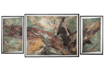 Ulrike Arnold, Garni, Armenien (Tryptichon), 1996