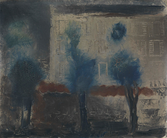 Jean Fautrier, La terrasse de café, 1928