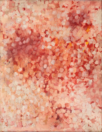 Hal Busse, o. T. (Rot + Weiss), um 1958