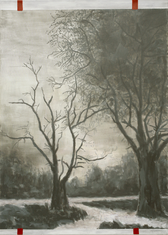 Heribert C. Ottersbach, Übermaltes abstraktes Bild (verbessert), 2016, &copy; H.C. Ottersbach + VG Bild-Kunst, Bonn