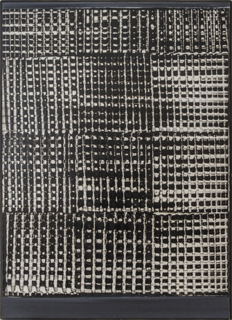 Heinz Mack, Dynamische Struktur Schwarz-Weiß, 1959, &copy; Heinz Mack + VG Bild-Kunst, Bonn