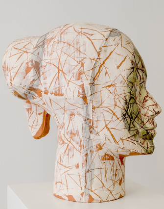 Xavier Mascaró, Ceramic Head, 2011, &copy; Beck & Eggeling