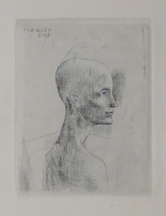 Pablo Picasso, Buste d'homme, 1905 (February, Paris)