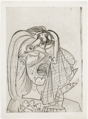 Pablo Picasso, La Femme qui pleure I, 1937