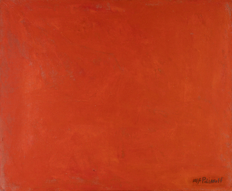 Serge Poliakoff, Rouge monochrome, 1960