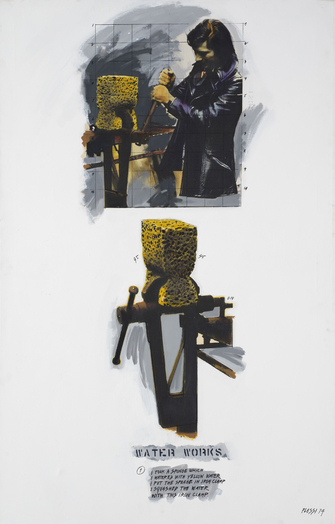 Fabrizio Plessi, Water Works, 1974