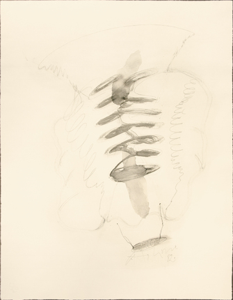 Gerhard Hoehme, o. T., 1982