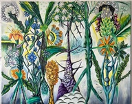 Hartmut Neumann, Vorherrschende extreme Samenreifung (Blütenpracht gelb), 2024