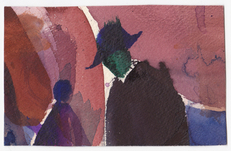 Herbert Beck, Figur mit Hut, 1981