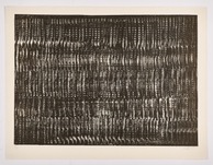 Heinz Mack, Struktur in Schwarz Vibration I, 1959