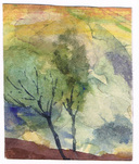 Herbert Beck, Bäume im Licht, &copy; Nachlass Herbert Beck