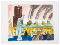 Lyonel Feininger, Karnaval, 1915