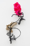 Aljoscha, Wandobjekt  mit pink, 2012