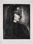 Pablo Picasso, Jacqueline de Profil à droite, 1958