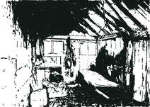 Heribert C. Ottersbach, Ted's Cabin ‒ Interior, 2018, &copy; H.C. Ottersbach + VG Bild-Kunst, Bonn