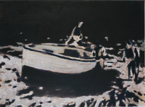 Heribert C. Ottersbach, Studie zu Nachtfahrt, 2009, &copy; H.C. Ottersbach + VG Bild-Kunst, Bonn