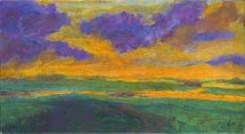 Emil Nolde, Herbstwolken, Friesland, 1927, &copy; Nolde Stiftung Seebüll