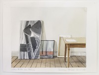 Thomas Huber, ältere Bilder im Atelier, 2004, &copy; VG Bild-Kunst, Bonn