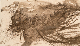 Ulrike Arnold, Meteorit + Rheinsand #1, 2021, 2021