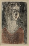 Edvard Munch, Birgitte III (The Gothic Girl), 1930