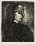 Pablo Picasso, Jacqueline de Profil à droite, 1958