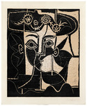 Pablo Picasso, Grande Tête de Femme au Chapeau orné, 1962