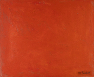 Serge Poliakoff, Rouge monochrome, 1960