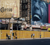 Thomas Wrede, Blue Face (aus der Serie 'Manhattan Picture Worlds') (aus der Serie "Manhattan/Picture Worlds"), 2003, &copy; Thomas Wrede, VG Bild-Kunst, Bonn