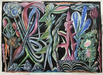 Hartmut Neumann, Wechselnde Anziehung (Gefährliche Schönheit), 2021