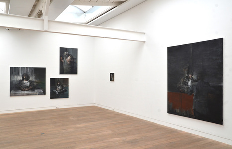 Nikos Aslanidis. Painting, Beck & Eggeling, Düsseldorf 2014 (c) Beck & Eggeling International Fine Art