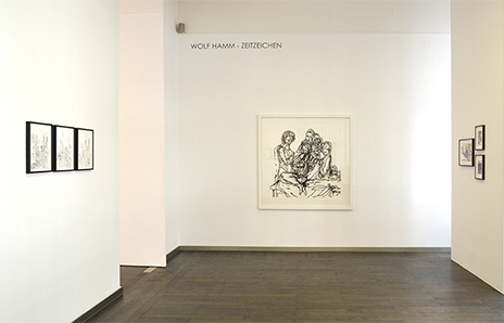 Wolf Hamm. Zeitzeichen, Beck & Eggeling Düsseldorf, 2016 (c) Beck & Eggeling International Fine Art