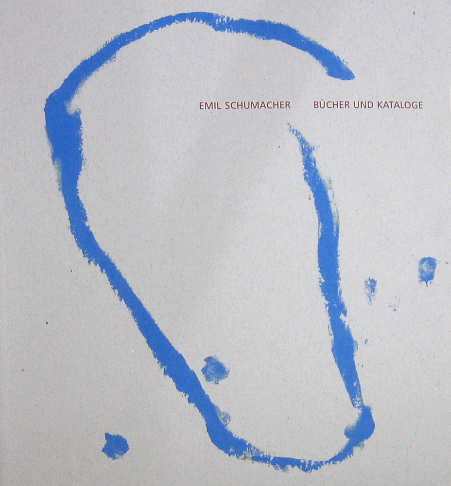 Emil Schumacher. Bücher und Kataloge. EIn Verzeichnis