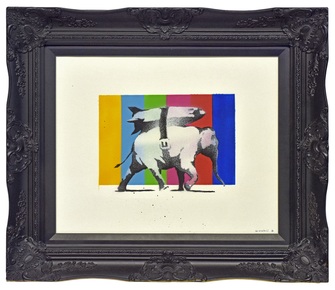 Banksy, Heavy Weaponry, 2009