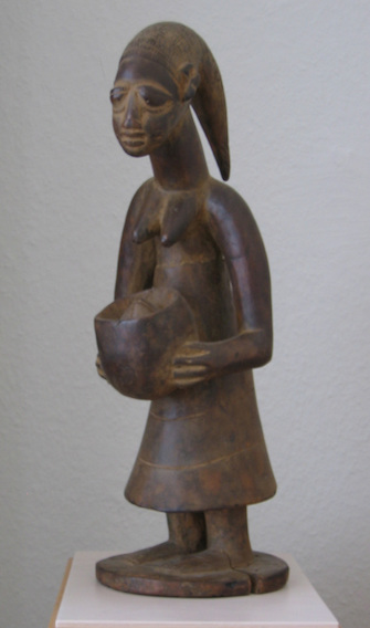 (West Afrika) Yoruba, Figur einer Frau