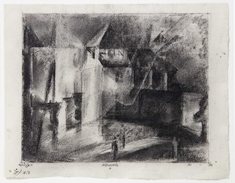 Lyonel Feininger, Vollersroda, 1932, &copy; VG Bild-Kunst, Bonn, photo: Linda Inconi-Jansen