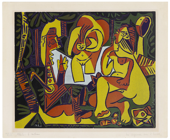 Pablo Picasso, Le Déjeuner sur l'Herbe, 1962 (13. März), Vallauris