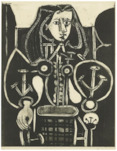 Pablo Picasso, Femme au fauteuil No. 4, 1949