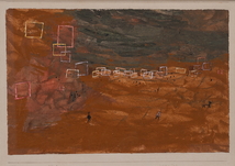 Paul Klee, Wüsten-Dorf, 1930