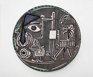 Pablo Picasso, Jacqueline au chevalet, 1956