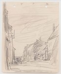 Lyonel Feininger, Dorfstraße in Thüringen, 1932, &copy; VG Bild-Kunst, Bonn