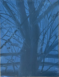 Alex Katz, Study for Blue, 1996