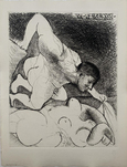 Pablo Picasso, Homme dévoilant une femme (Suite Vollard), 1931