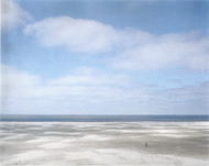 Thomas Wrede, Strandwanderer (from the series 'Seascapes'), 2004, &copy; Thomas Wrede, VG Bild-Kunst, Bonn