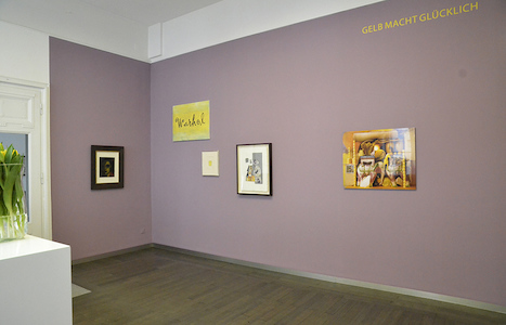 Gelb macht glücklich, Beck & Eggeling, Düsseldorf, 2018 (c) Beck & Eggeling International Fine Art